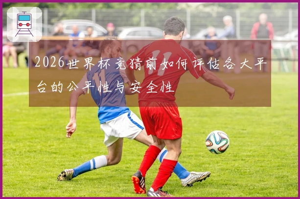 2026世界杯竞猜前如何评估各大平台的公平性与安全性